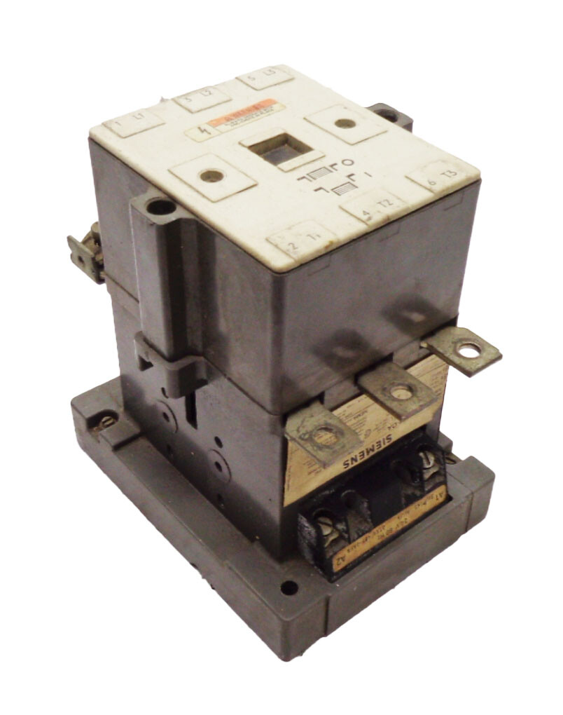 SIEMENS 3TB4817-OA SIZE 3 STARTER 90AMP 600VAC W/ 3TY6 485-0AF8 24V 60HZ COIL