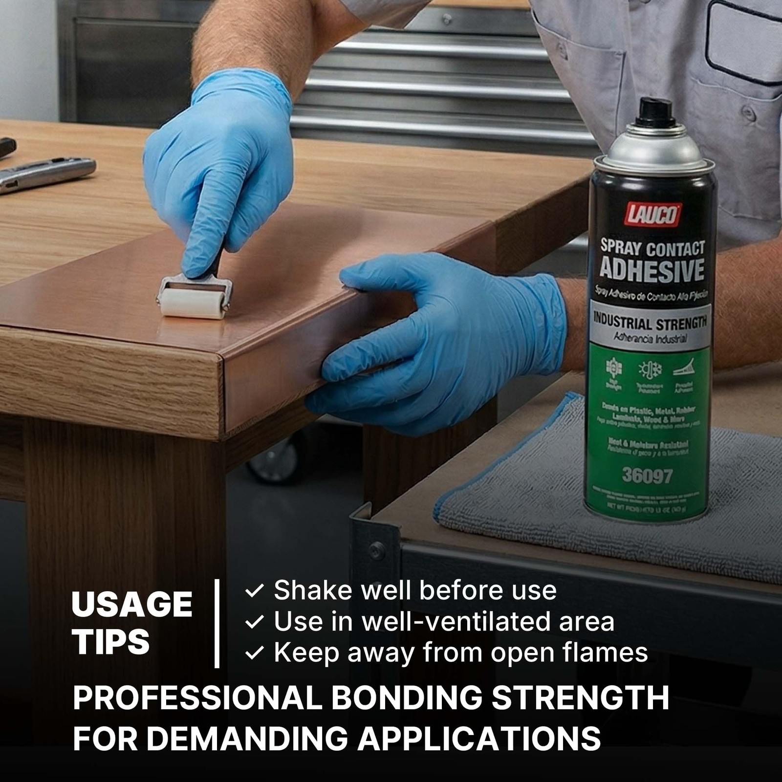 LAUCO Wax & Grease Remover Spray 13 oz, Pack of 1, Automotive Paint Prep