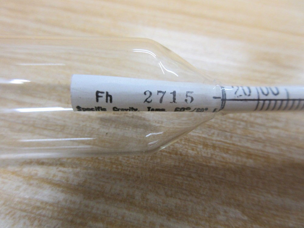 Part 1.800 – 2.000 Baume Scale Hydrometer Fh 2715