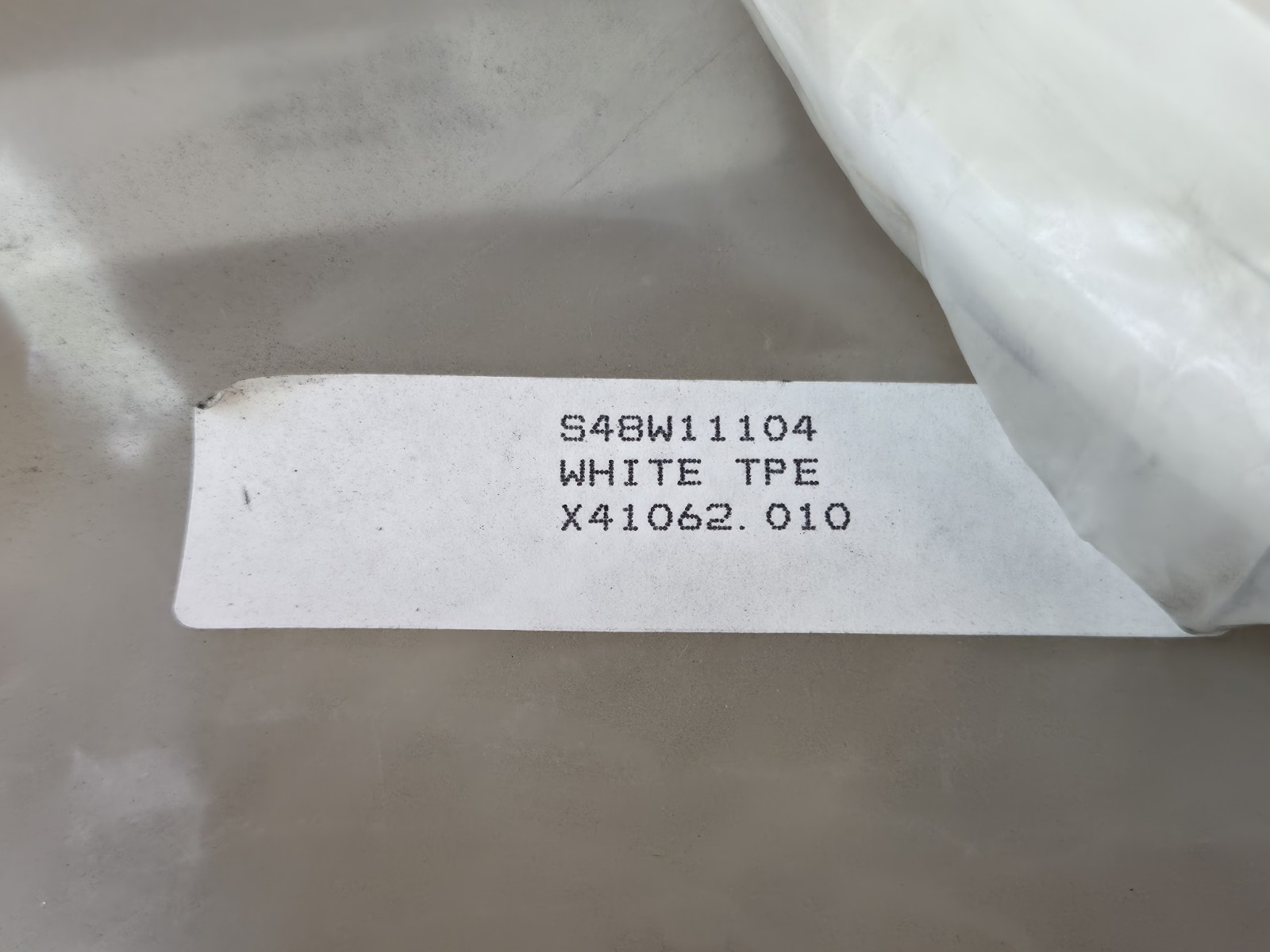 Lot Of 6 Sweco S48W11104 White TPE Gaskets X41062.010