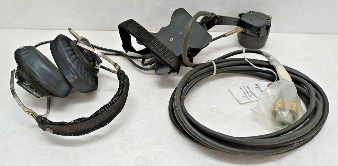 Dynalec Corp 702019-375 Type H-200/U Sound Powered Headset-Chestset