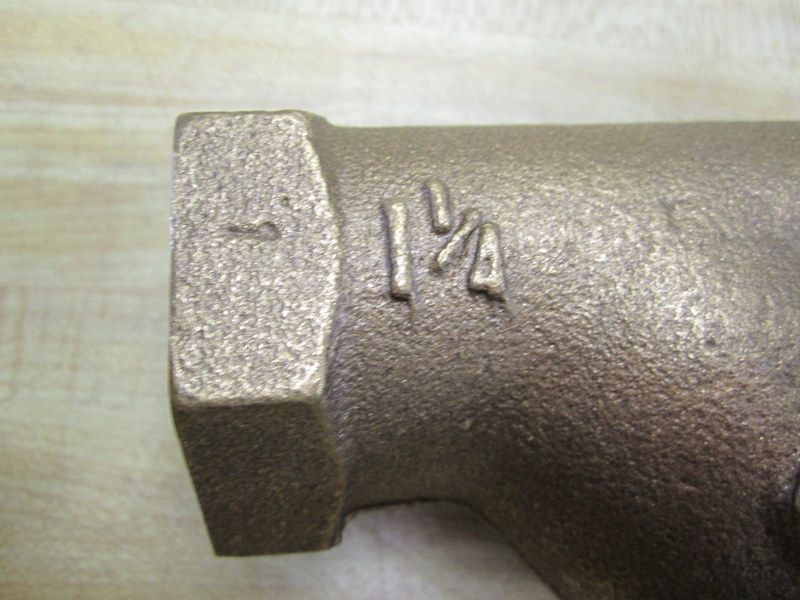 Fabrotech B9-150 Cast Bronze Y Strainer 1-1/4 Inch