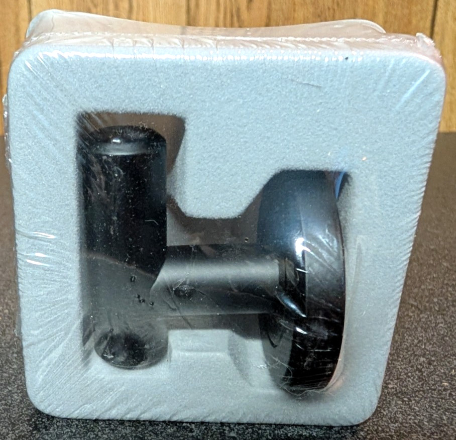 Gatco 4245MX Latitude II Single Robe Hook in Matte Black~Open Box~ Free Shipping