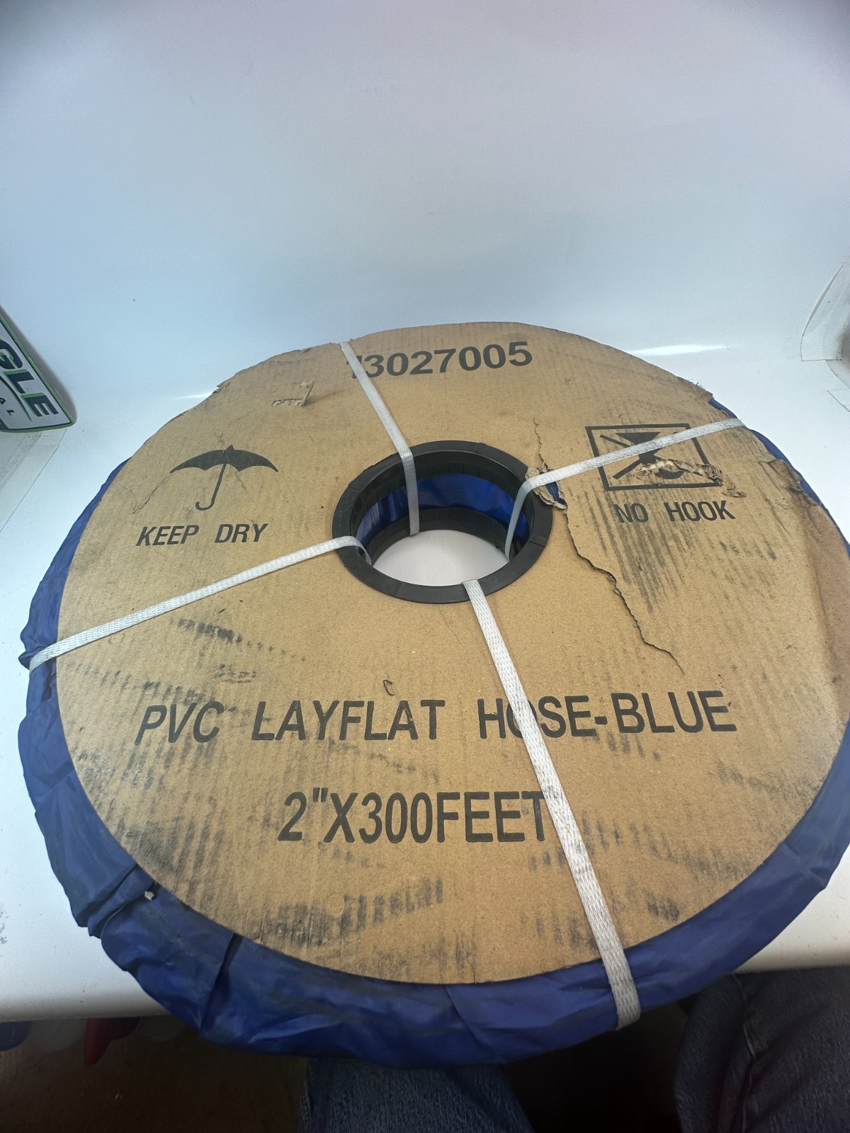 APACHE 13027005 PVC Layflat Hose – Blue 2″ x 300ft. – New Fast Ship