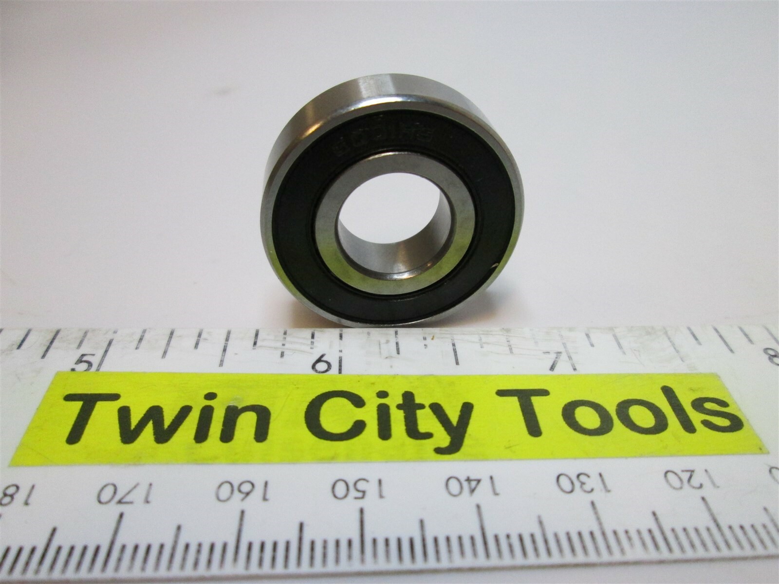 Industry # 6001-2RS Doubled Sealed 12mm Bore Radial Ball Bearing 28mm O.D. New