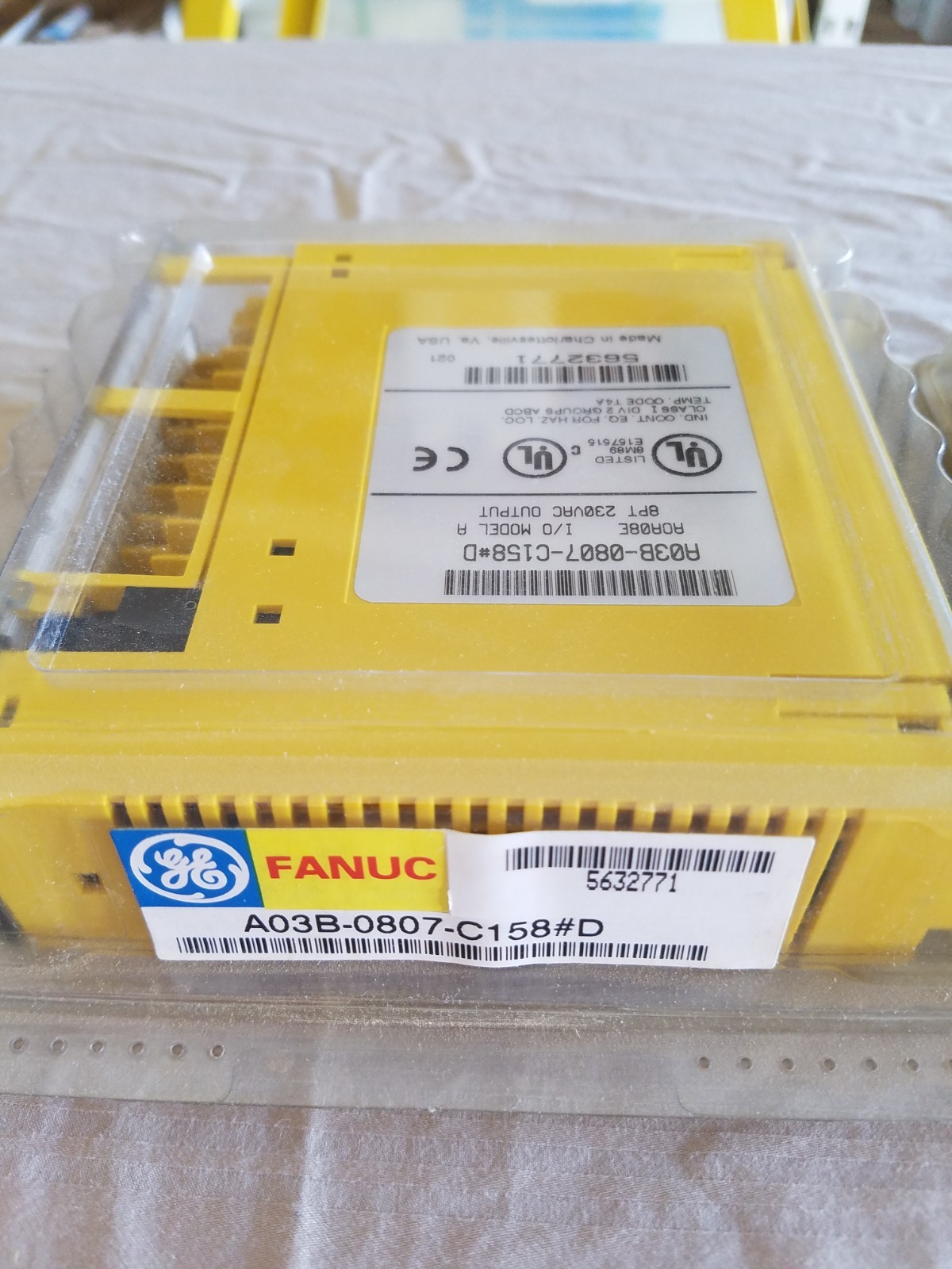 FANUC A03B-0807-C158#D 230VAC UNMP USED.