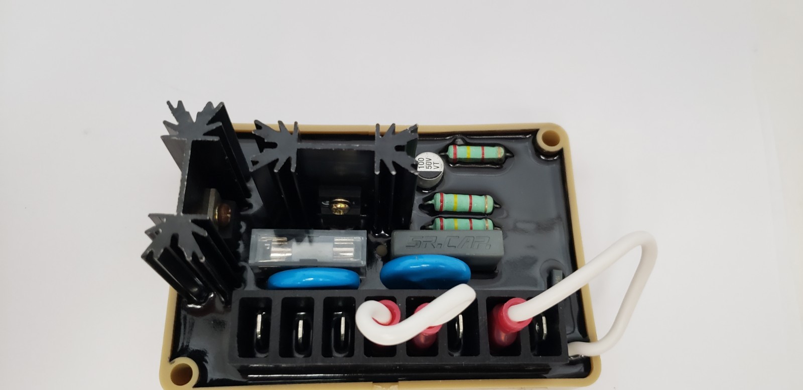 AVR SE350 AUTOMATIC VOLTAGE REGULATOR, 190-240 VAC, 500VA,73 VDC, 3.5A, NIB