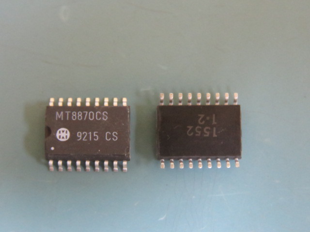 Mitel MT8870CS Qty of 15 per Lot 8870 Integrated DTMF Receiver SOIC Mitel