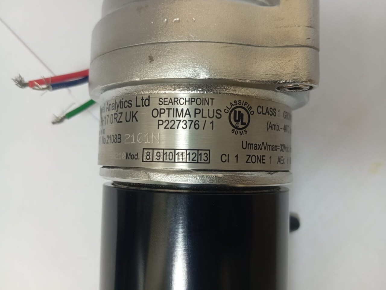 Honeywell / Searchpoint Optima Plus Point Infrared Gas Detector / 2108B2101N