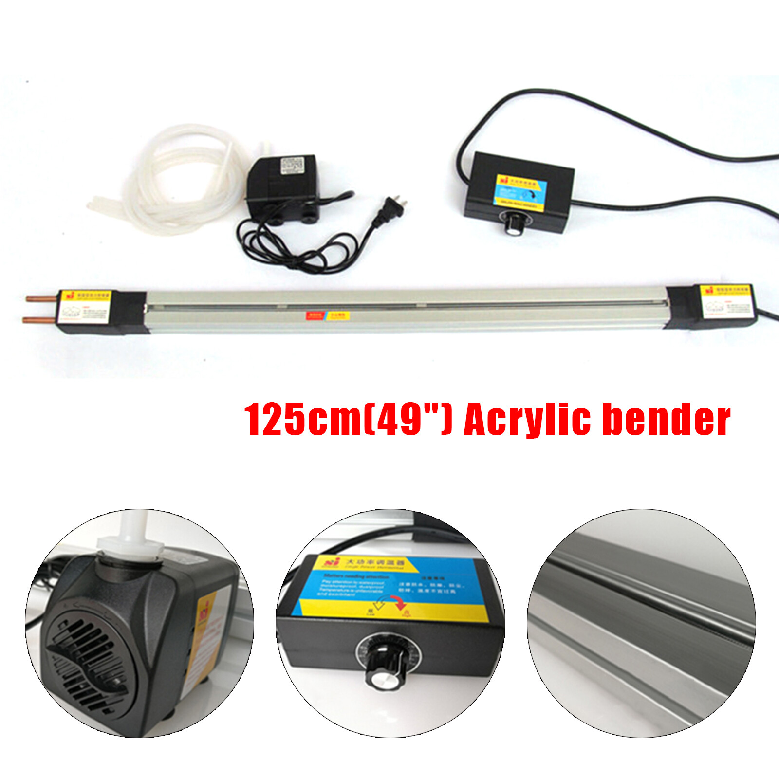 1500W 49″ Acrylic PVC Plastic Bender Bending Machine Plastic Sheet Bender Heater