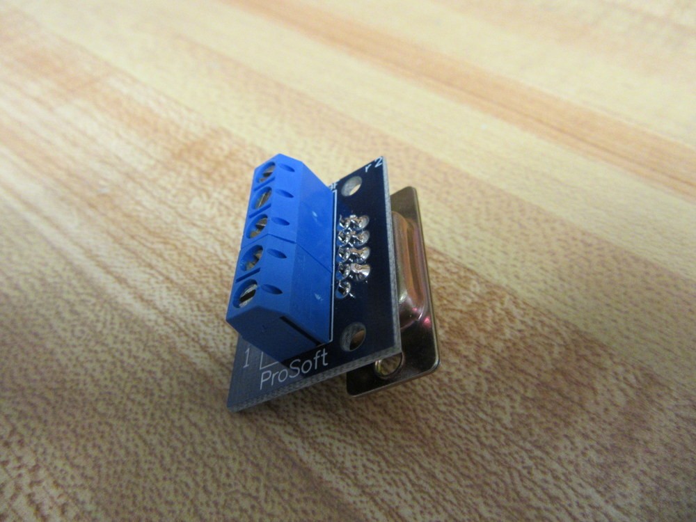 Prosoft 1454-9F Edge Connector Assembly 14549F Blue 5 Pin