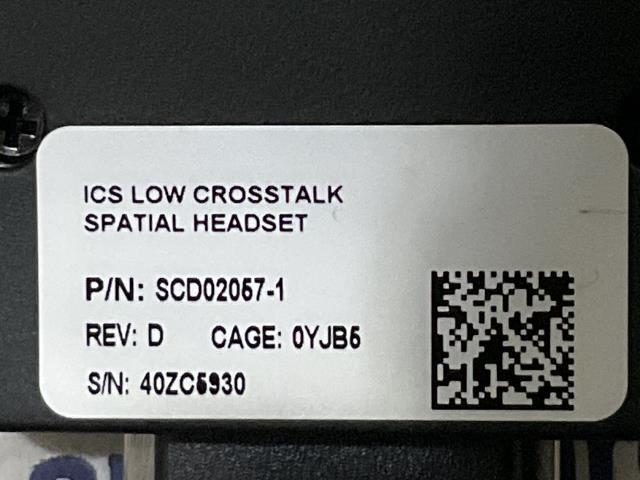 NEW Clear-Com ICS Low Crosstalk Headset – SCD02057-1 w/Warranty