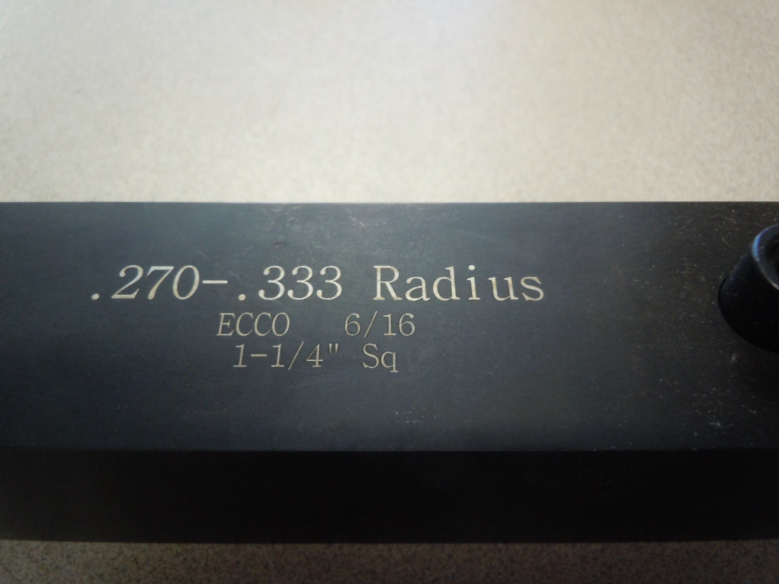 .270R/.333R TOOL HOLDER ECCO TOOL