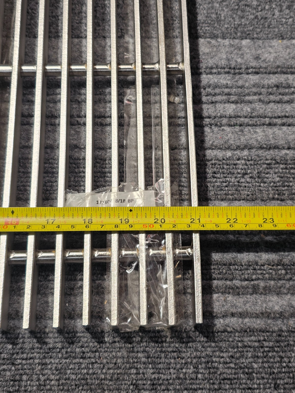 Replacement Cast Iron Grate 21″ Length x 16″ Width, Heavy Duty