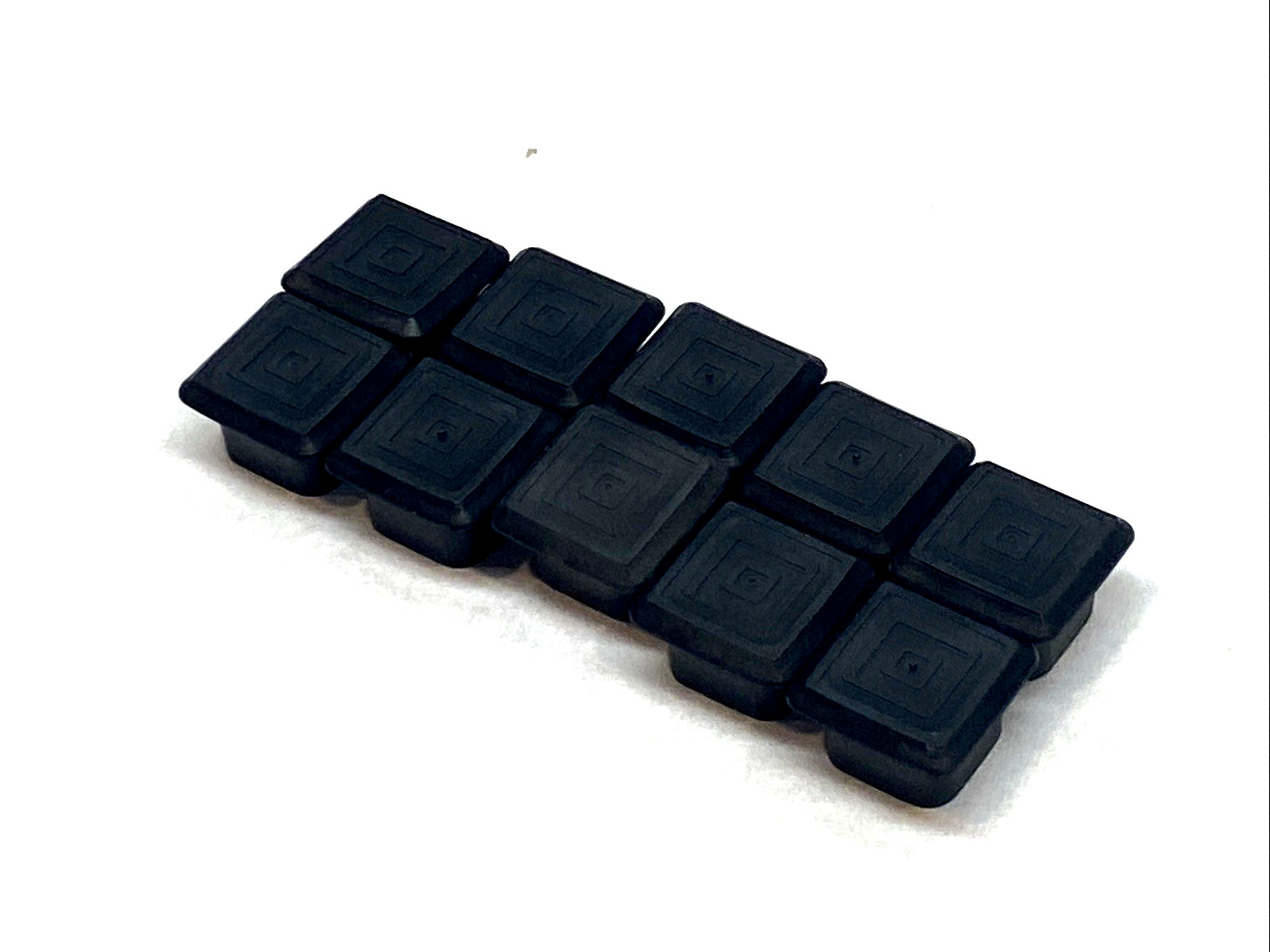 Caplugs FP-161 Square Tube Finishing Plug Black LOT OF 10