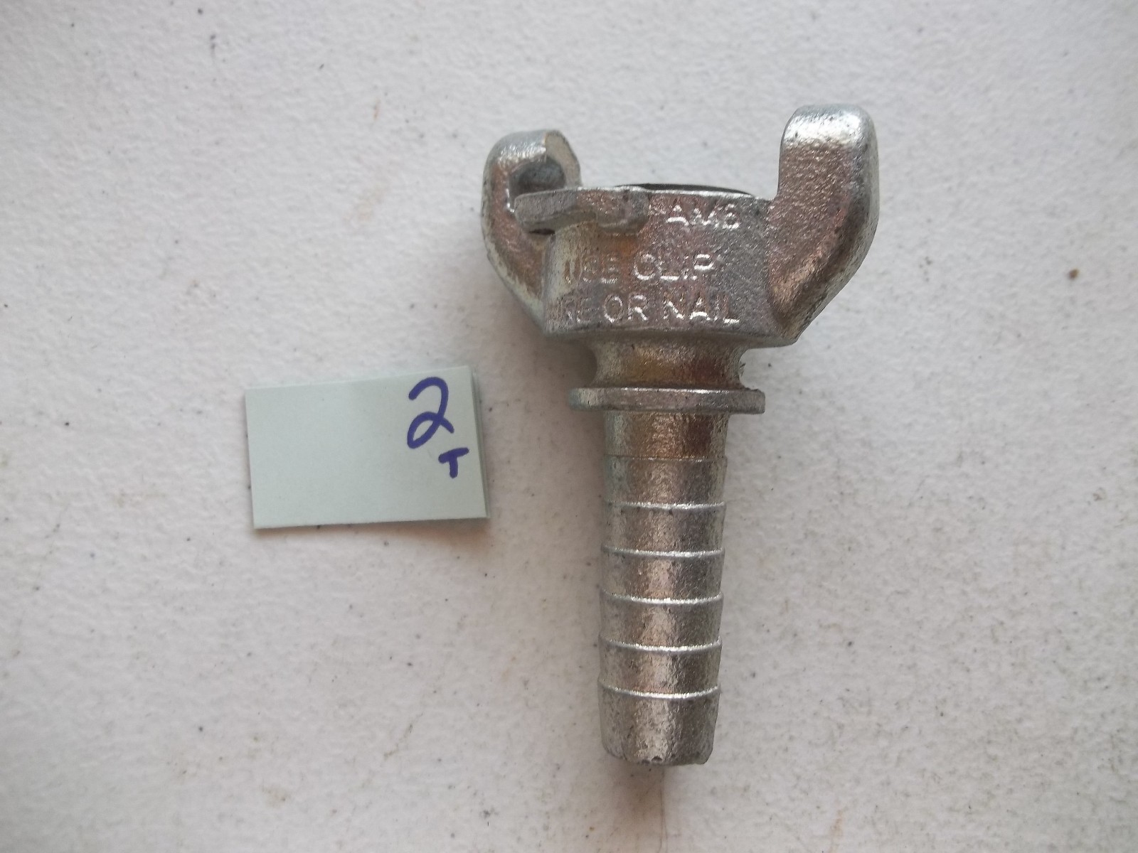 LOT OF 5 NEW NO BOX DIXON MLLEABLE IRON HOSE END SHANK X-X21 (139-2)