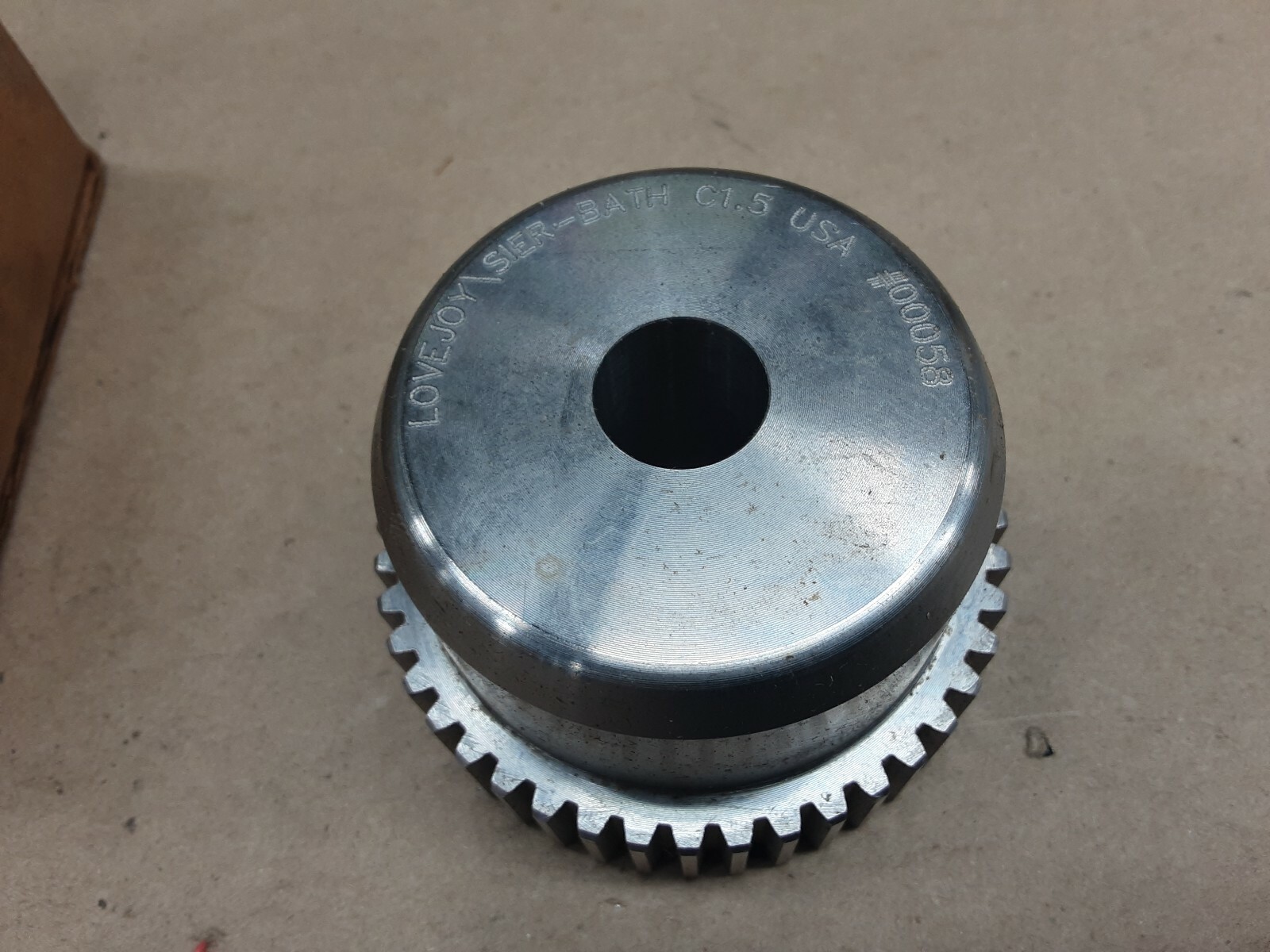 New Lovejoy 00058 C 1.5 Hub Rigid RSB 1-1/2 #12H34RM