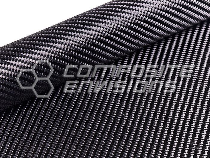 Carbon Fiber Fabric 2×2 Twill Intermediate Modulus 12k 11oz/371gsm Hexcel IM2-C