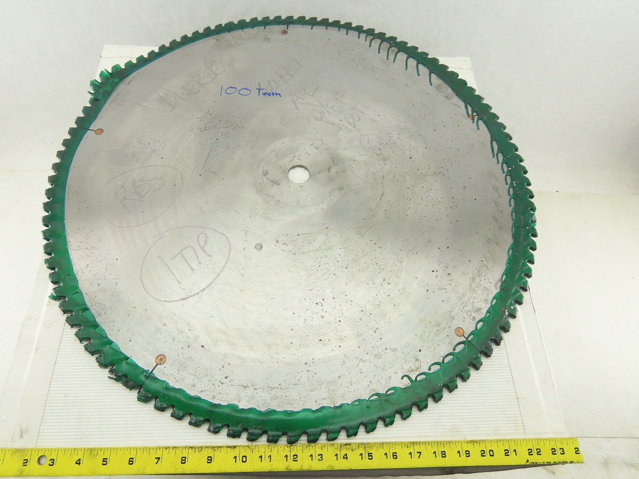 25-3/4″ Non-Ferrous Metal Cutting Saw Blade 100 Tooth Carbide Re-Sharp 30MM Bore