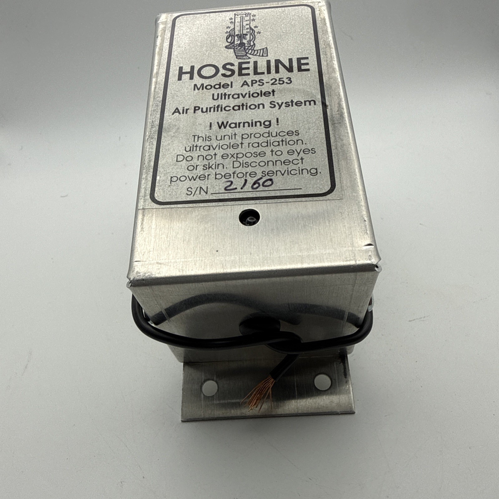 Hoseline APS-253 Ultraviolet Air Purification System