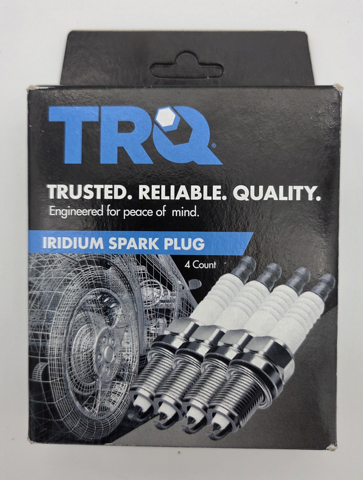 TRQ Iridium Spark Plug 4 Count SPA02124 New! Free Shipping
