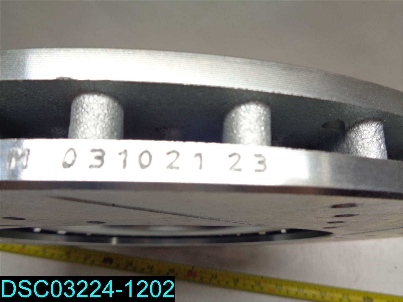 Disc Brake Rotor Drilled & Slotted Silver Front Left DFC Part #631-21038L