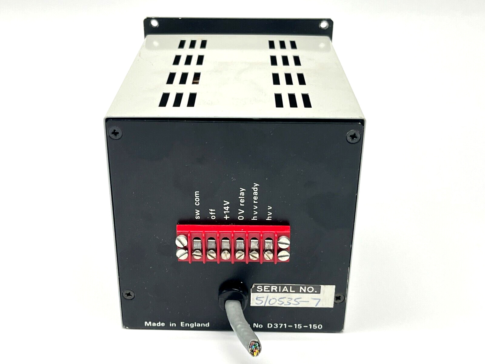 Edwards D371-15-150 Manual Override Module with Key