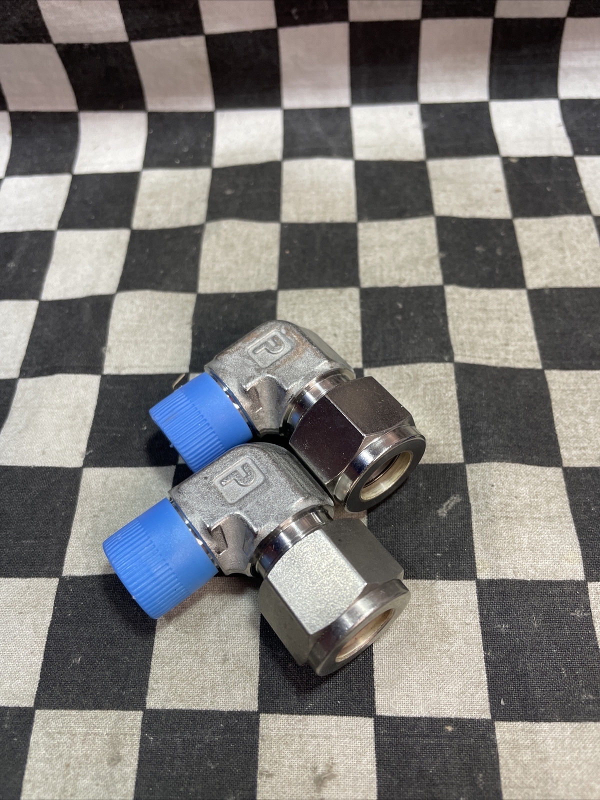 PARKER 8MSEL6N-316 & 6MSEL8N-316, LOT OF 4, MALE ELBOW, SHIPSAMEDAY#1637F30