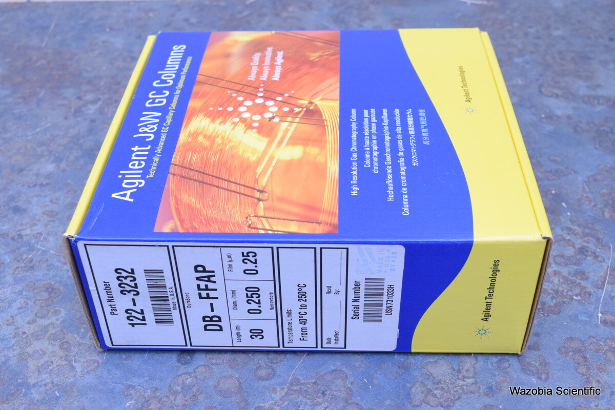 BRAND NEW AGILENT J&W GC COLUMNS 122-3232 DB-FFAP L-30M D- 0.250MM F-0.25UM