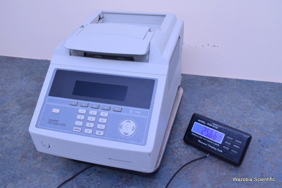 AB APPLIED BIOSYSTEMS GENEAMP PCR SYSTEM 9700 WITH 96 WELL BLOCK N8050200