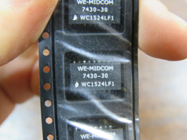 WÜRTH 749 010 0111 Qty of 20 per Lot 350µH LAN 10/100 Base-T Pulse Transforme