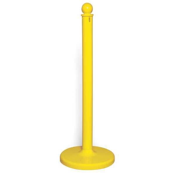 Zoro Select 96402-6 2.5″ Diameter Plastic Stanchion – Yellow, 40 In Height, 6