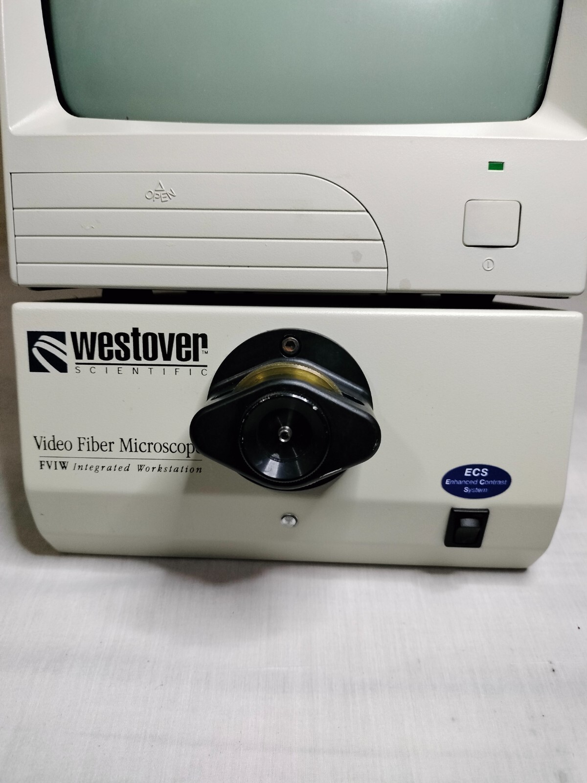 Westover FVIW-409 FVIW409 Video Fiber Microscope S/N: 0101009247 Made in Taiwan