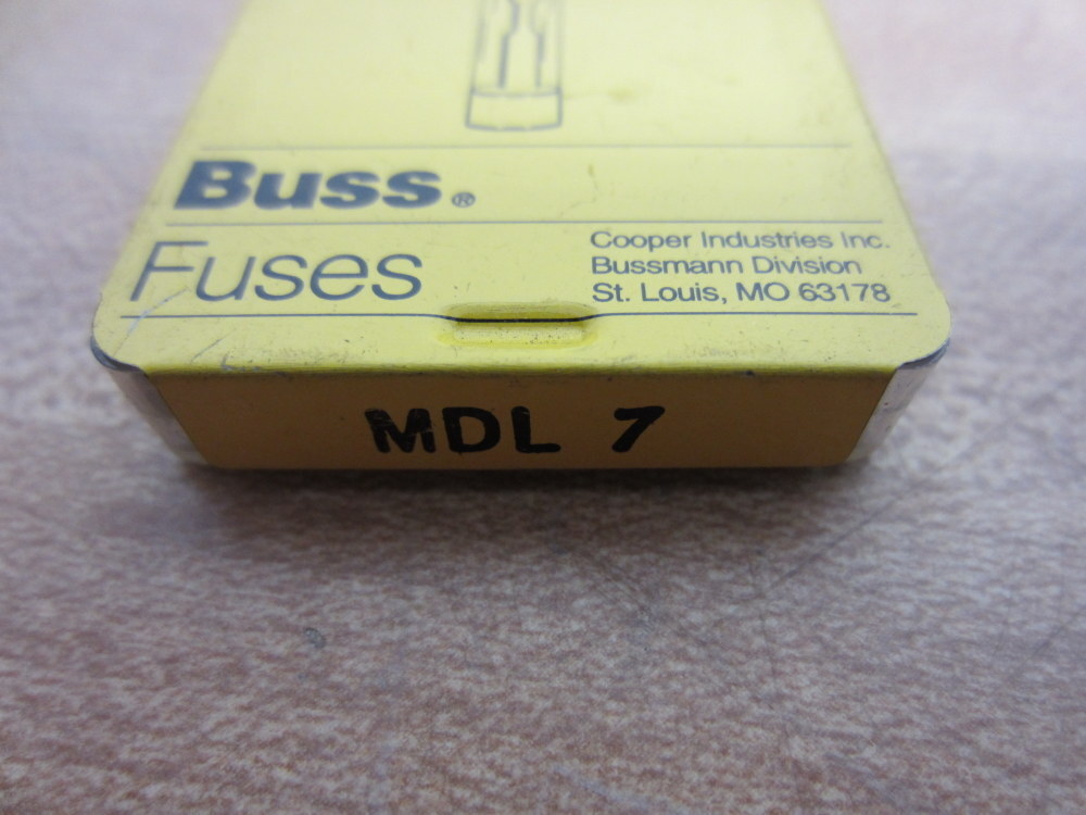 Buss MDL-7 Bussmann Fuse Cross Ref 5C774 Wirewound Element (Pack of 10)