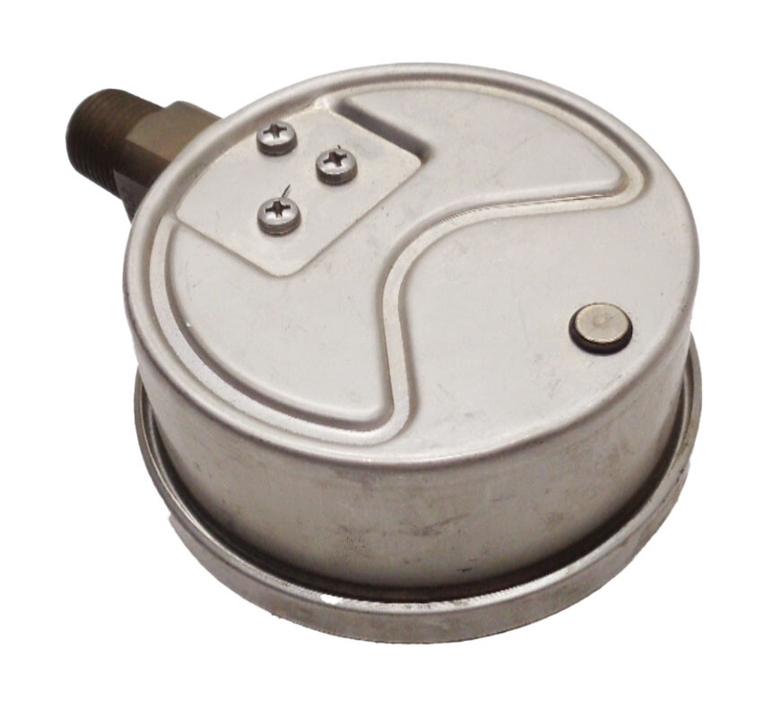 NEW NUOVA FIMA 0-3000PSI PRESSURE GAUGE 4-1/2″ DIA 2″ THICK 3/4″NPT