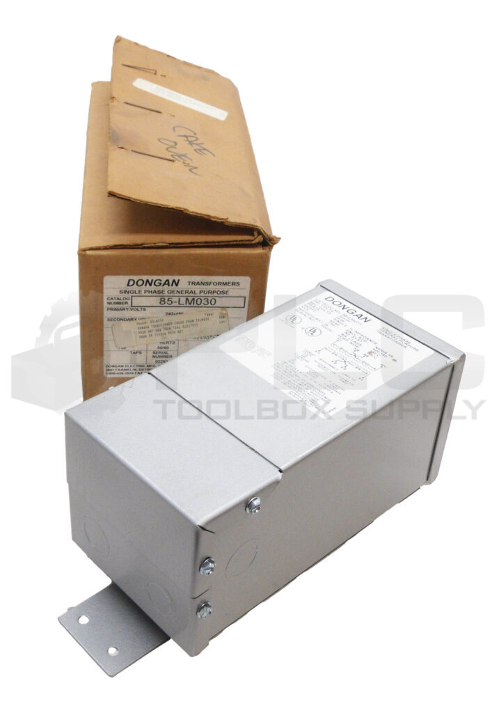 NEW DONGAN 85-LM030 SINGLE PHASE GENERAL PURPOSE TRANSFORMER 240-480V 50/60HZ