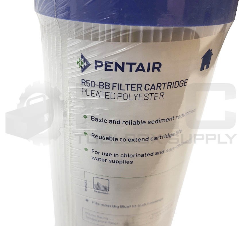 LOT OF 2 SEALED NEW PENTAIR R50-BB FILTER CARTRIDGE 50 MICRON