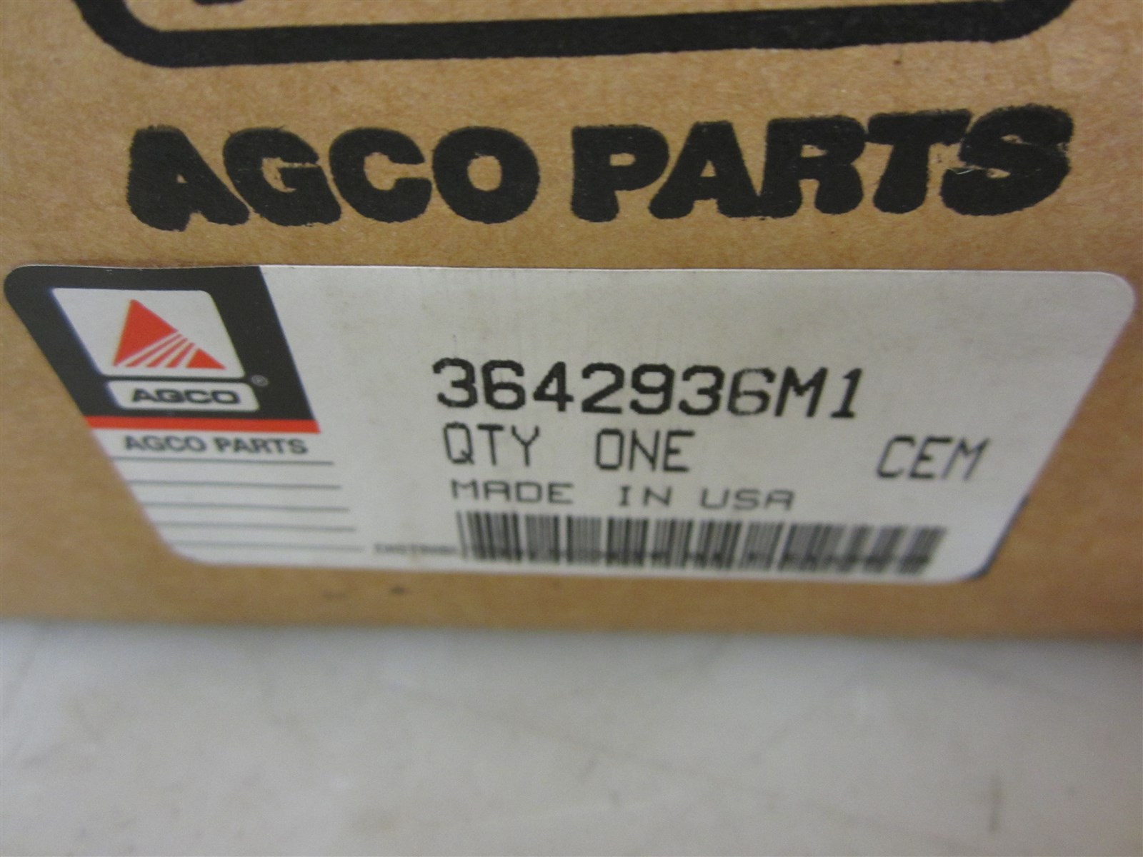 3642936M1 GEAR AGCO MASSEY FERGUSON ROTARY CUTTER 1051 2270 RC270