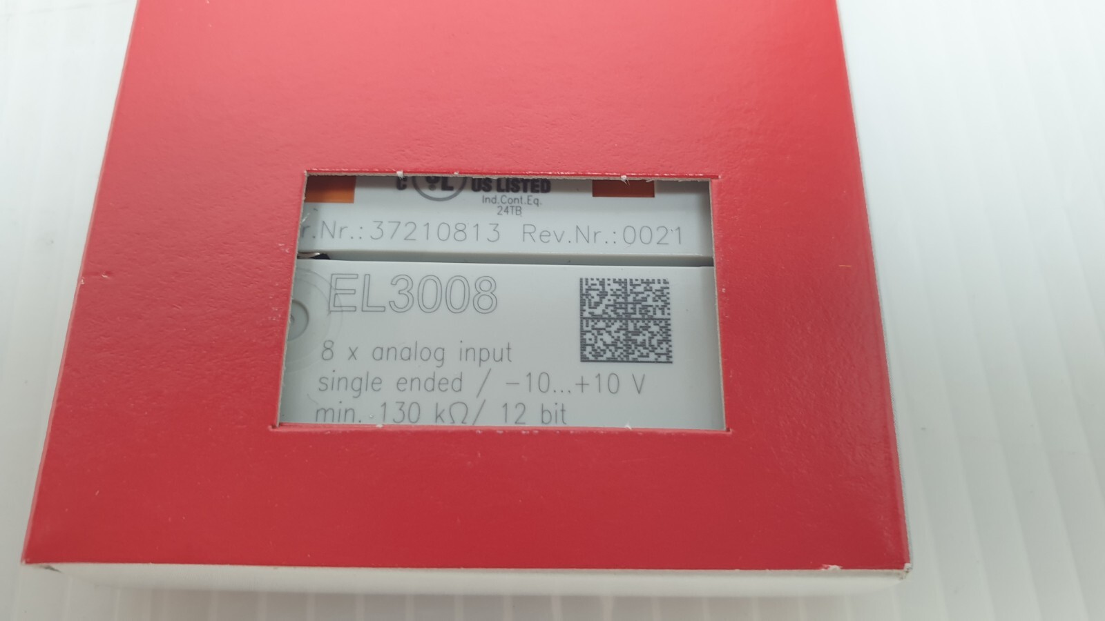 Beckhoff EL3008 Analog Input 8 Chanel PLC Module
