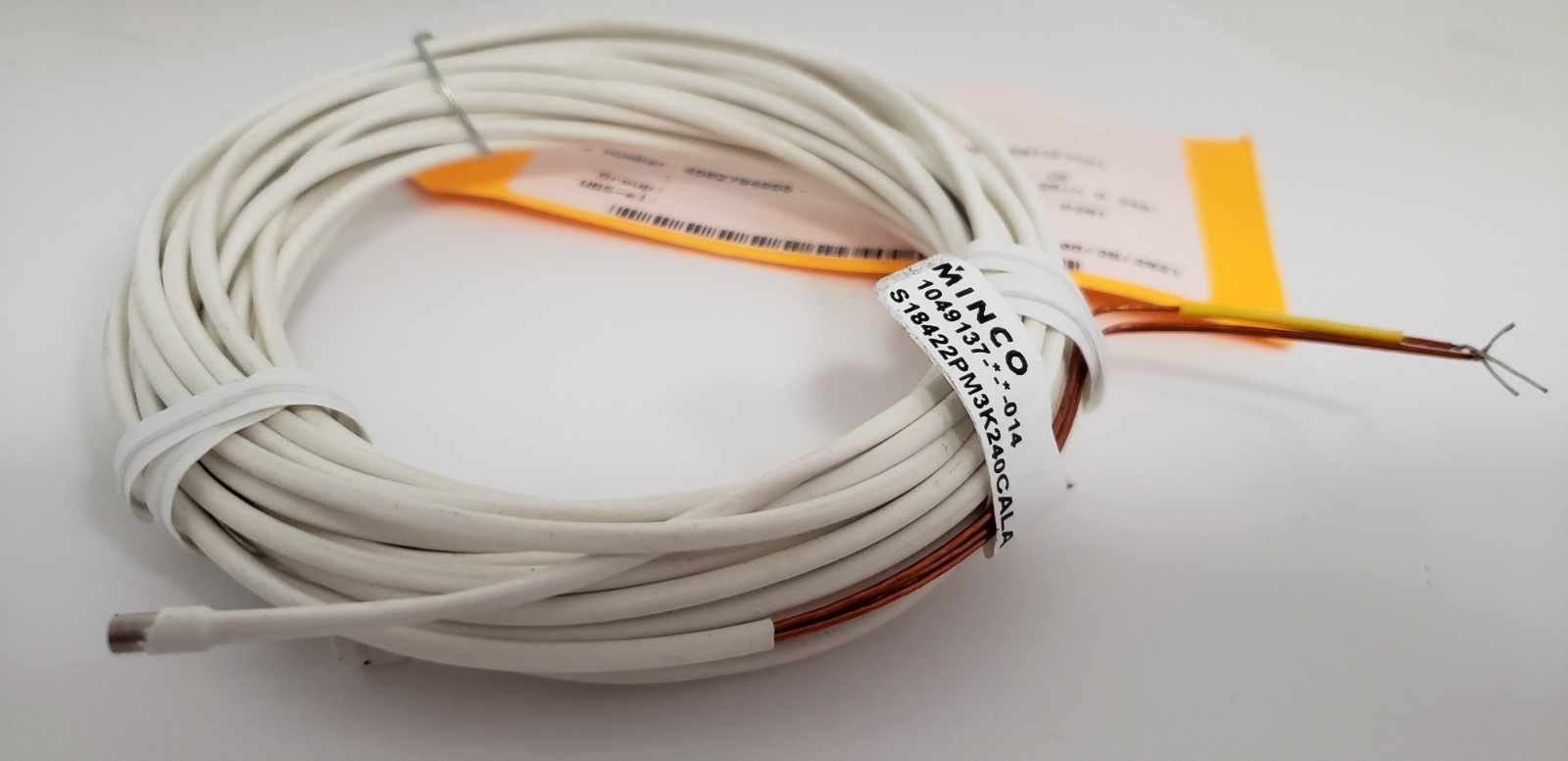 MINCO S18422PM3K240CALA SINGLE-ELEMENT RTD SENSOR, 0.125″, 240″, NNB