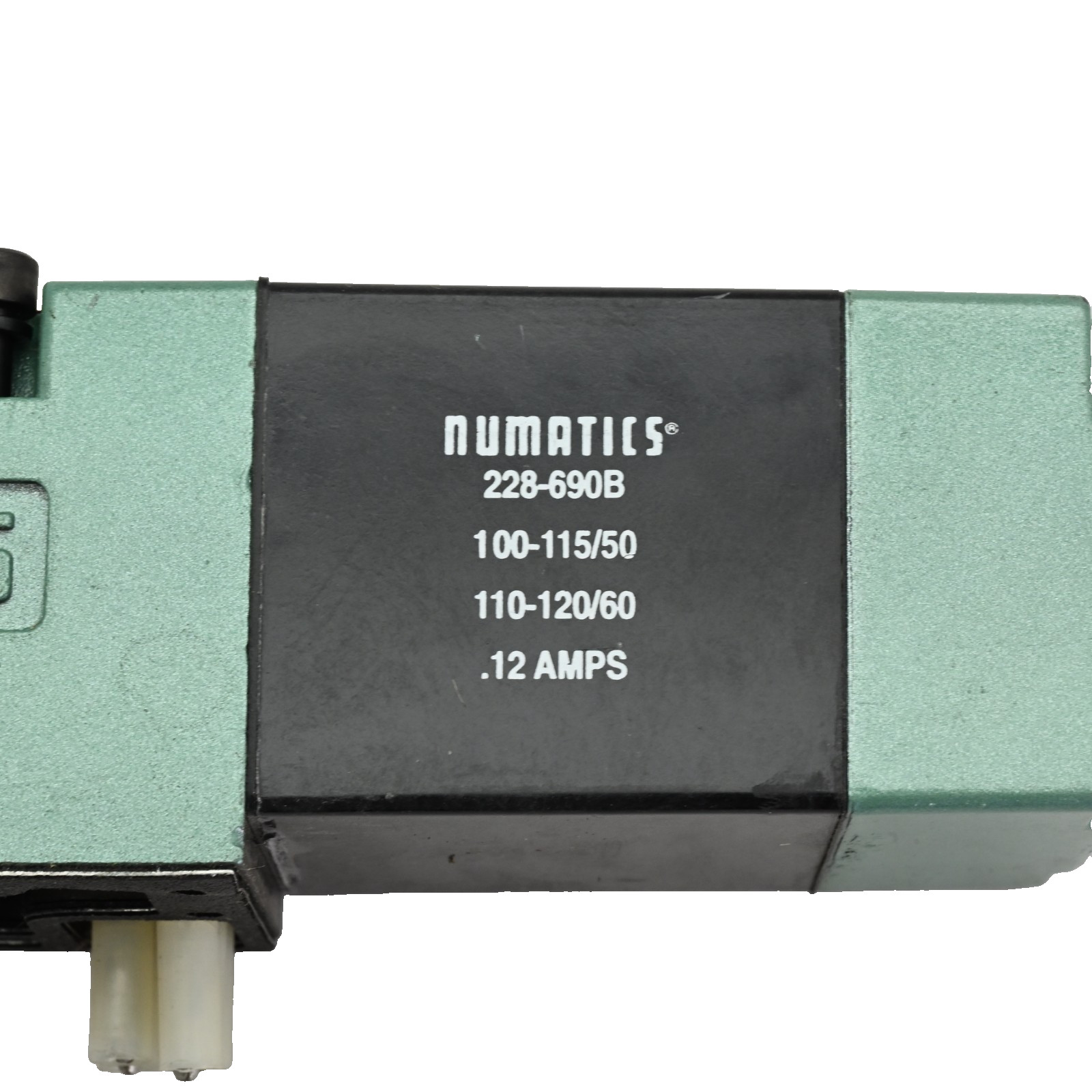 Numatics 152SS500K000030 Solenoid Valve, 12A w/ 228-690B 100-115/50 110-120/60