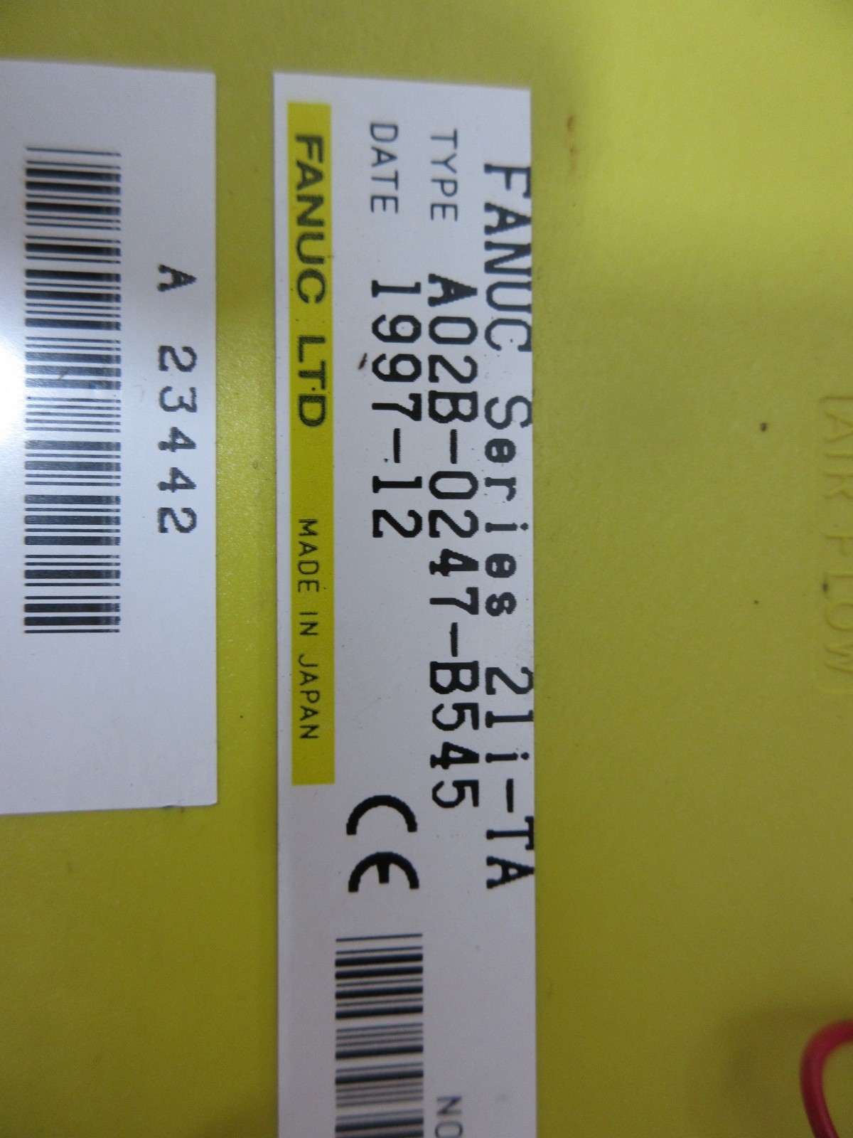 *SPECIAL* HITACHI SEIKI TS-15 CNC FANUC 21I A02B-0247-B545 A02B-8100-0136 EACH 1