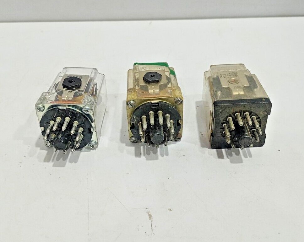 Potter & Brumfield KRP14AG Relay 120V 50/60Hz 11Pin – 3pcs lot