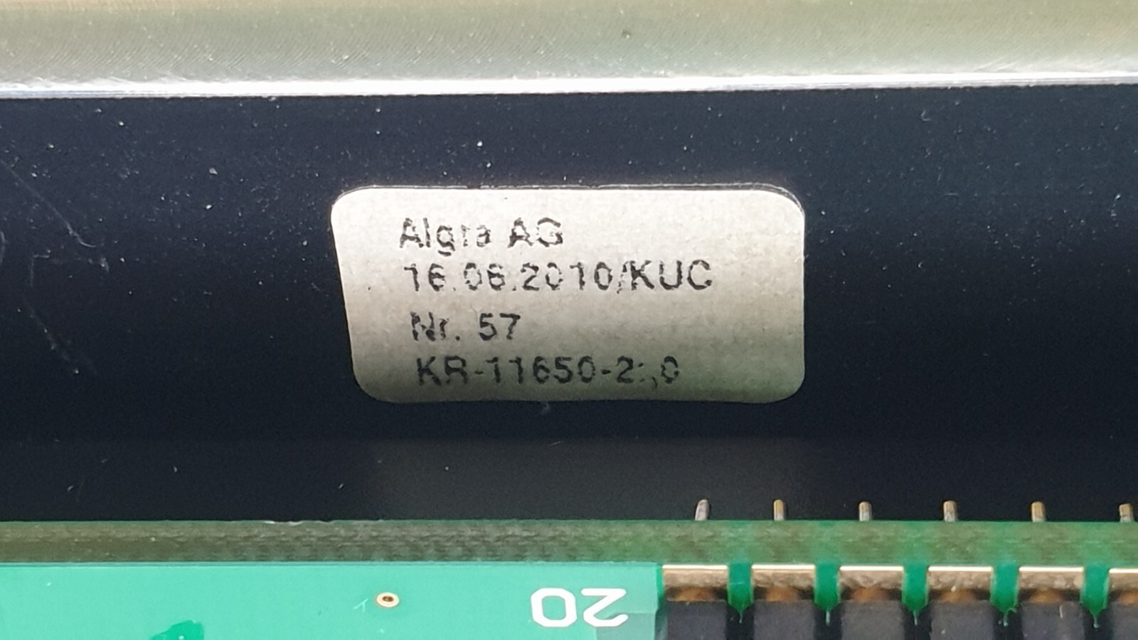 SHARPLAN SILK LASER KR-11650-2 DISPLAY