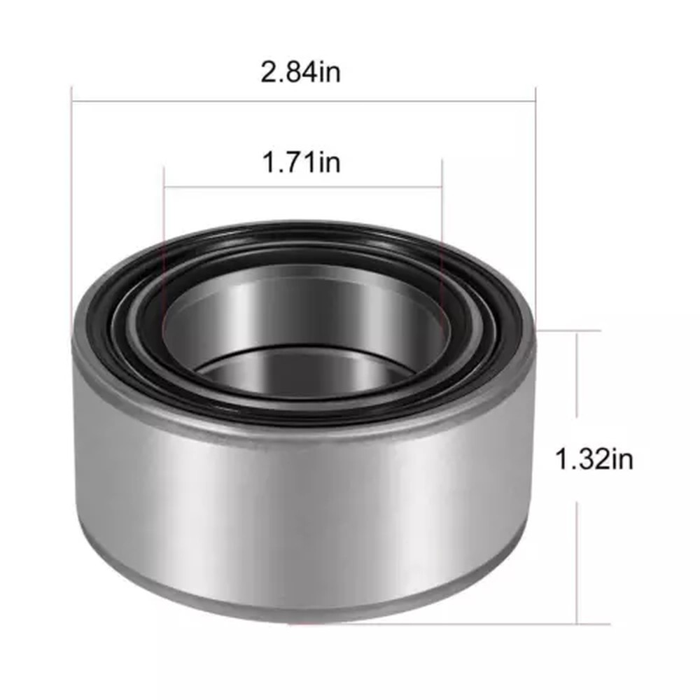 2X Fit Polaris 3514699 Double Row Angular Contact Wheel Bearing 44X72X33 MM HOT