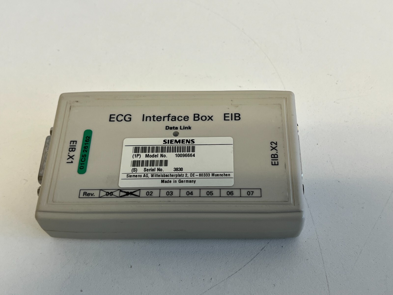 PP25: Lot of 3 Siemens ECG Interface Box E1B