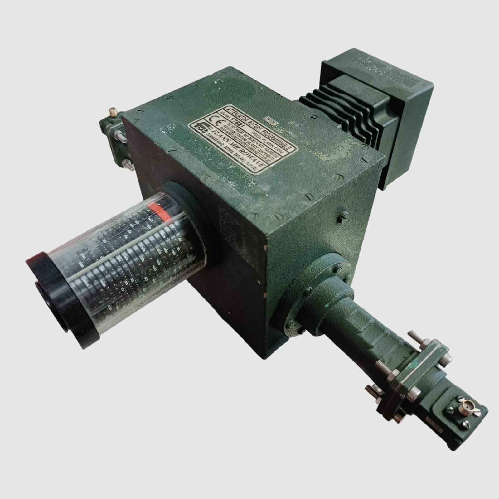 Flann Microwave Programmable Rotary Attenuator 17621 9.84-15.0GHz wg-17 r-120