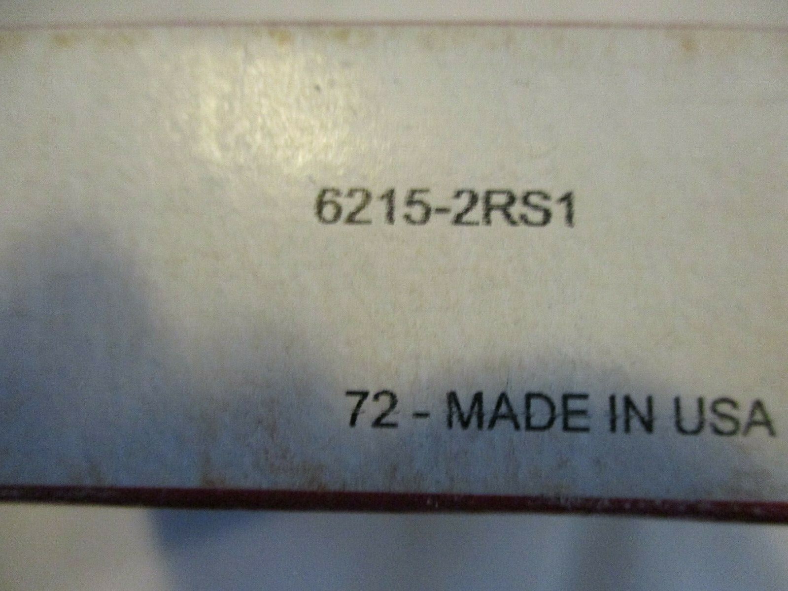Qty 1 – SKF 6215-2RS1 Bearing