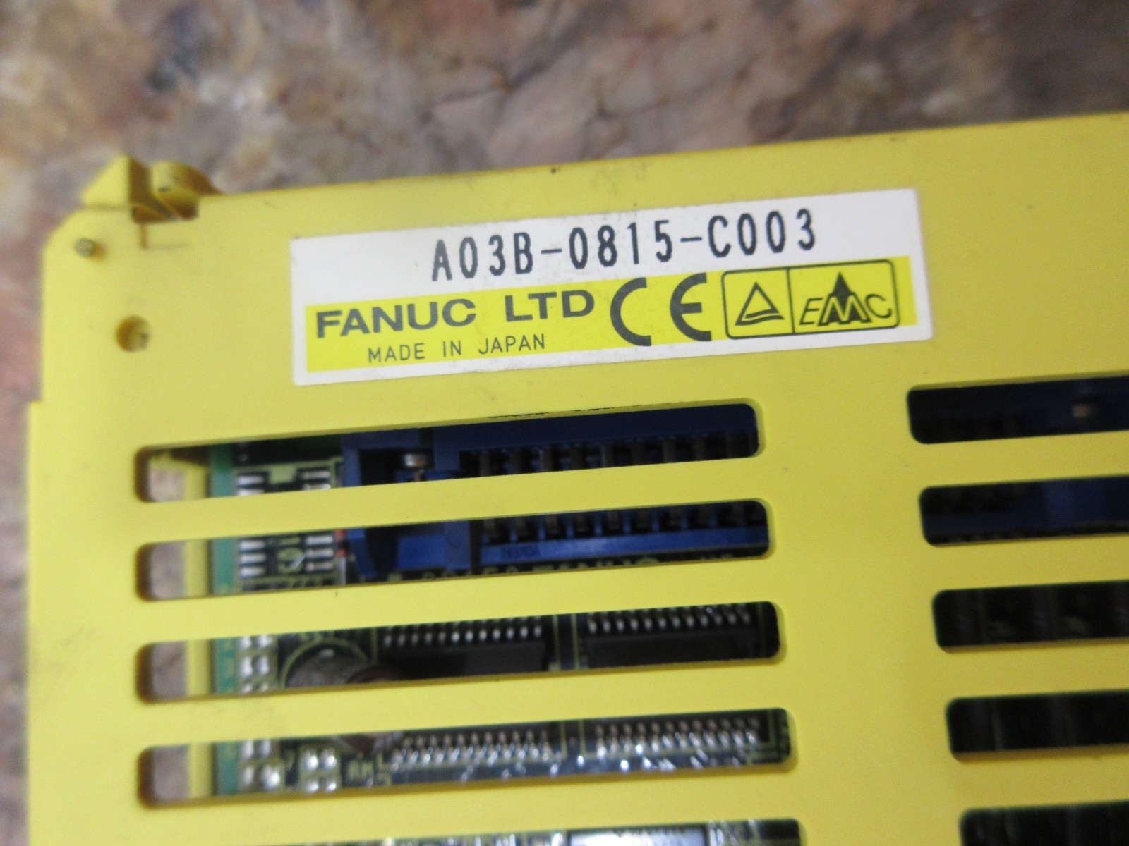 2001 TSUGAMI BS18(B)-III CNC LATHE FANUC MODULE CASETTE A03B-0815-C003 4 PIECES