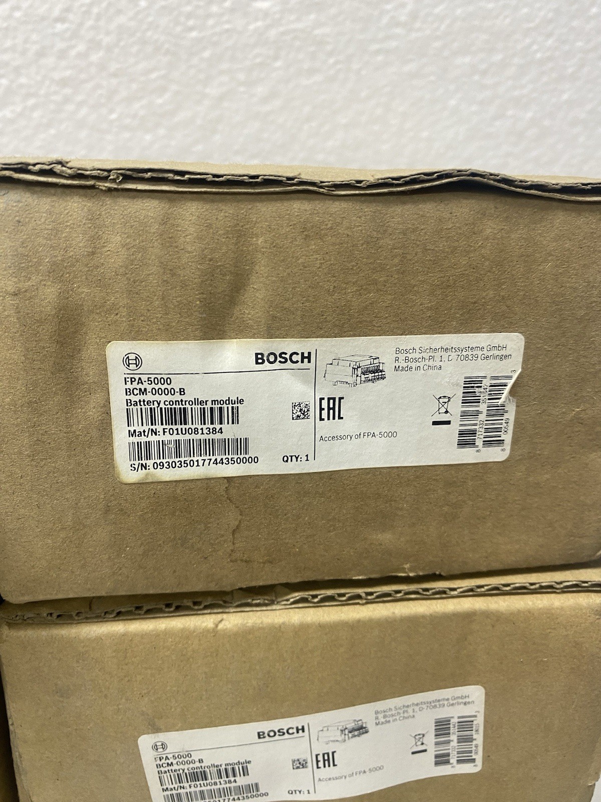 BOSCH BCM-0000-B Battery Controller Module